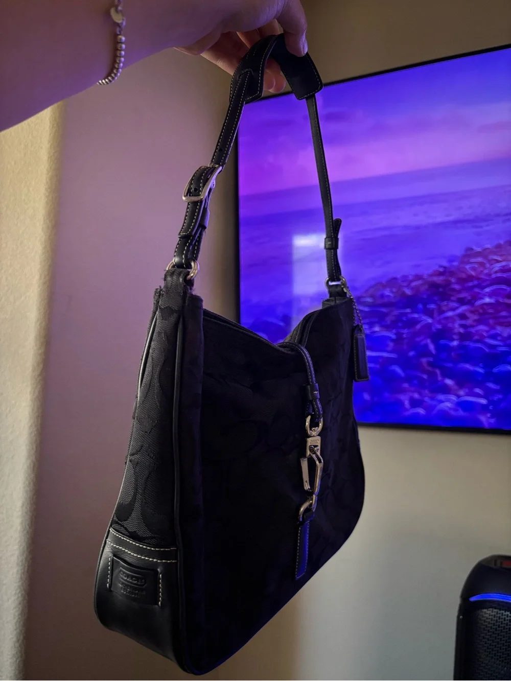 Coach Clip Hampton Shoulder Bag